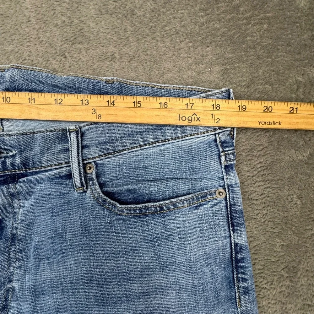Abercrombie & Fitch Kilby Boot Jeans Mens 36x32 Light Blue Excellent Vintage Fit